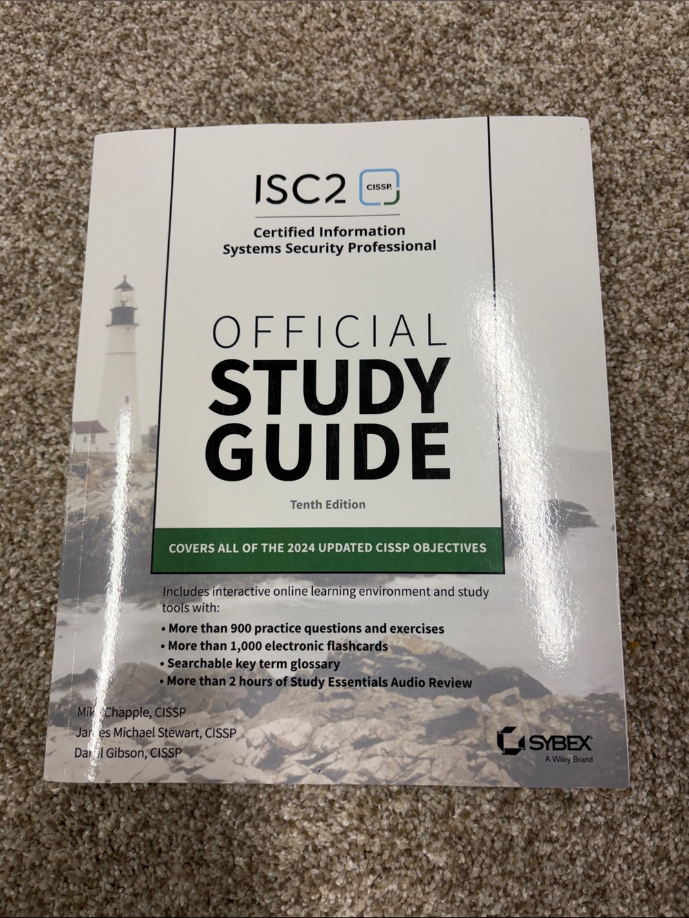 ISC2 CISSR official study guide tenth edition book